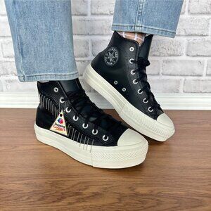 ⭐Converse Chuck Taylor All Star Platform Western Chain Sz 8 Womens Shoes A15473C